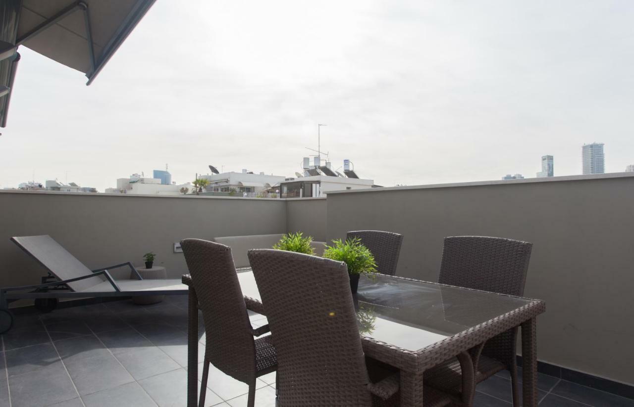 Apartamento Luxury Penthouse 2 Bed Near Rothchild Tel Aviv Exterior foto